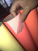 Easy weeding glitter Heat Transfer Vinyl PU flex For Clothing