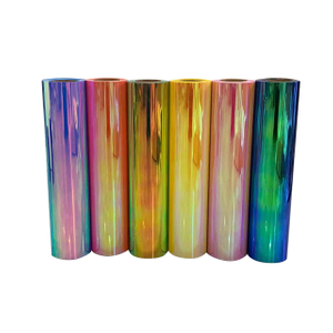 Easy weeding hologram Heat Transfer Vinyl cuttable flex For Clothing