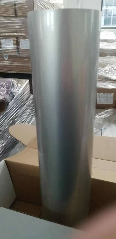 Easy weeding silver grey color reflective Heat Transfer Vinyl PU flex For Clothing
