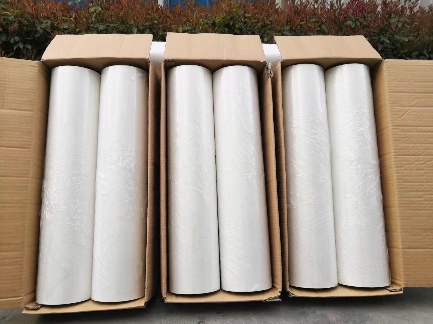 Heat transfer DTF PET film( Inkjet Printable PET Film for Heat Transfer /Hot melt film)