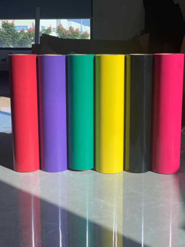 Easy weeding heat transfer vinyl cuttable PU flex for textile