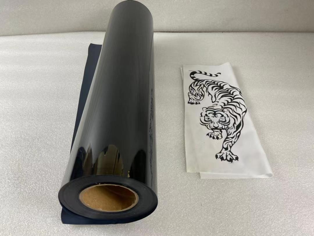 Easy weeding heat transfer vinyl cuttable PU flex for textile